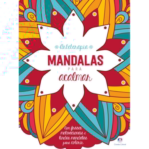 Livro Grampeado Mandalas para acalmar