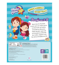 Livro Grampeado Maria Clara e JP - Brincadeiras divertidas