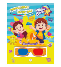 Livro Grampeado Maria Clara e JP - Brincadeiras divertidas