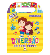 Livro Grampeado Maria Clara e JP - Diversão em dose dupla