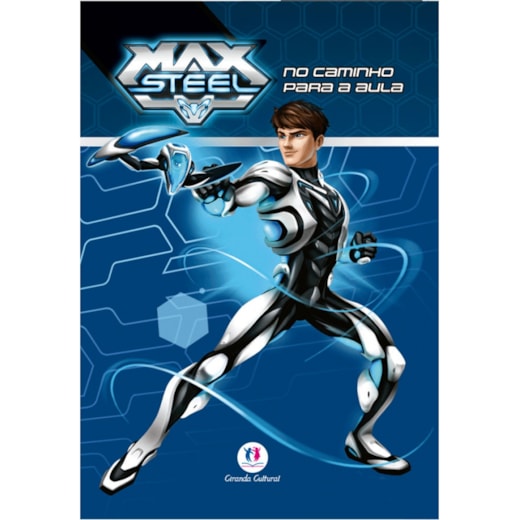 Livro Grampeado Max Steel - Heróis e vilões