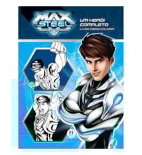 Livro Grampeado Max Steel - Um herói completo