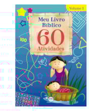 Livro Grampeado Meu livro bíblico 60 atividades - Vol.1