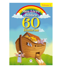 Livro Grampeado Meu livro bíblico 60 histórias - Vol.1
