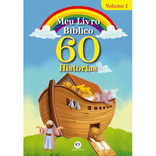 Livro Grampeado Meu livro bíblico 60 histórias - Vol.1