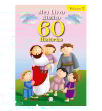 Livro Grampeado Meu livro bíblico 60 histórias - Vol.2 Livro Grampeado Meu livro bíblico 60 histórias - Vol.2