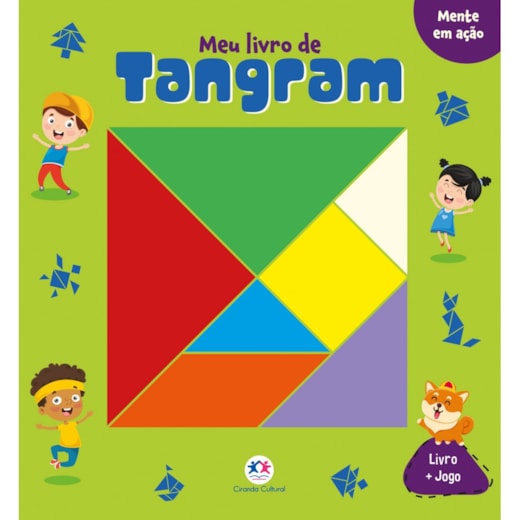 Livro Grampeado Meu livro de Tangram