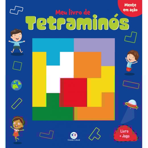 Livro Grampeado Meu livro de Tetraminós