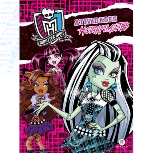 Livro Grampeado Monster High - Atividades horripilantes