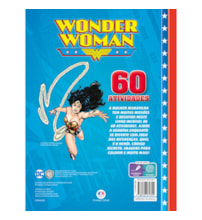 Livro Grampeado Mulher Maravilha - 60 atividades