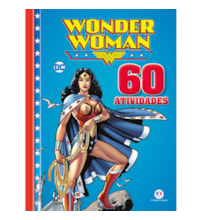 Livro Grampeado Mulher Maravilha - 60 atividades