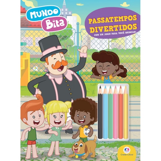 Livro Grampeado Mundo Bita - Passatempos divertidos