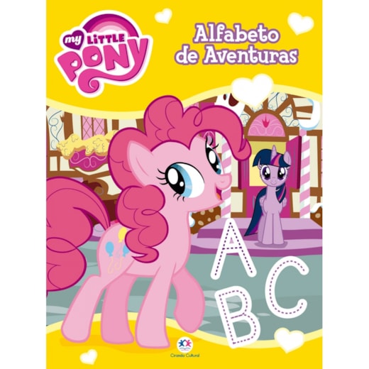 Livro Grampeado My Little Pony - Alfabeto de aventuras
