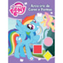 Livro Grampeado My Little Pony - Arco-íris de cores e formas