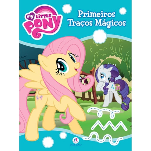 Livro Grampeado My Little Pony - Primeiros traços mágicos