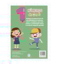 Livro Grampeado Números de 0 a 6