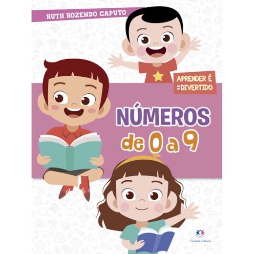 Livro Grampeado Números de 0 a 9