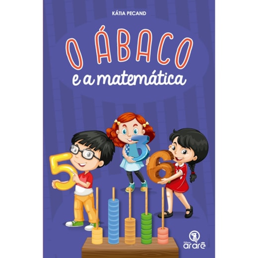 Livro Grampeado O ábaco e a matemática - livro com ábaco