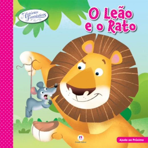 Livro Grampeado O leão e o rato