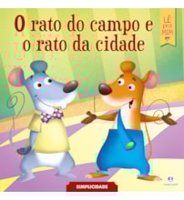Livro Grampeado O rato do campo e o rato da cidade