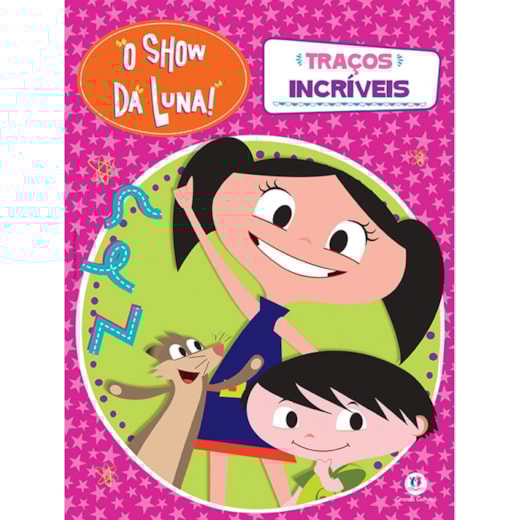 Livro Grampeado O Show da Luna - Traços incríveis