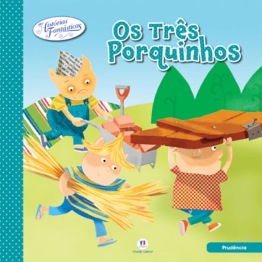 Livro Grampeado Os Três Porquinhos