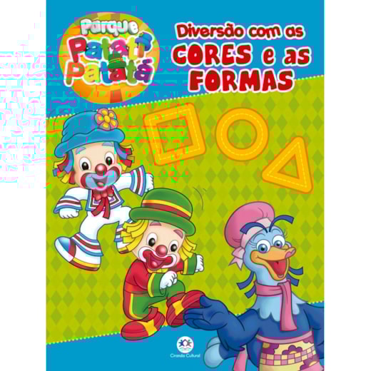 Livro Grampeado Patati Patatá - Diversão com as cores e as formas