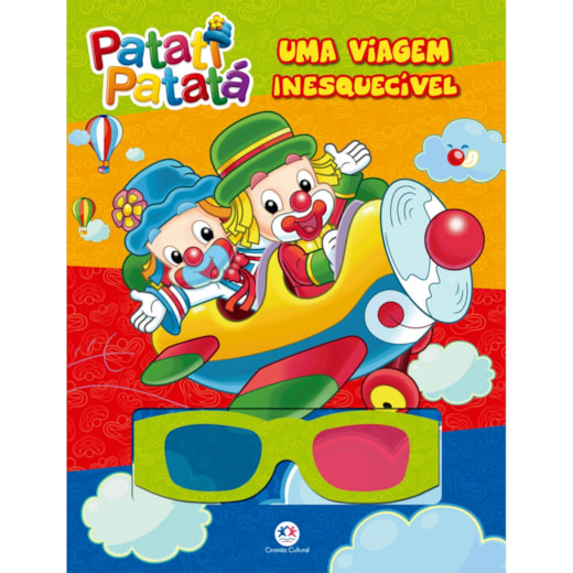 Livro Grampeado Patati Patatá - Uma viagem inesquecível