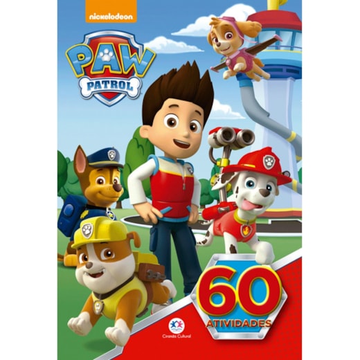 Livro Grampeado Patrulha Canina - 60 atividades