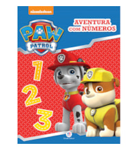 Livro Grampeado Patrulha Canina - Aventura com números