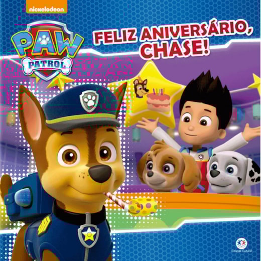 Livro Grampeado Patrulha Canina - Feliz aniversário, Chase
