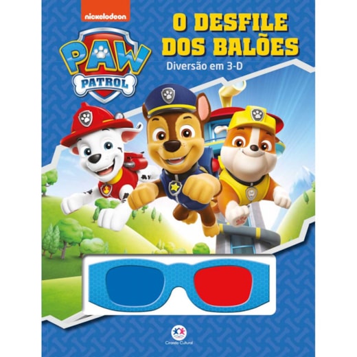 Livro Grampeado Patrulha Canina - O Desfile dos Balões