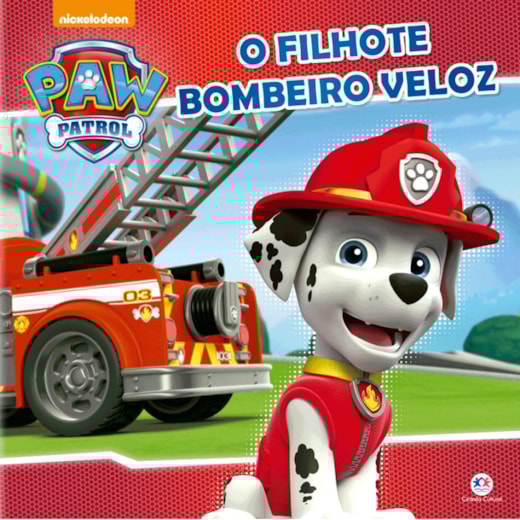 Livro Grampeado Patrulha Canina - O filhote bombeiro veloz