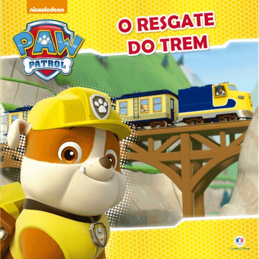 Livro Grampeado Patrulha Canina - O resgate do trem - Ciranda Cultural