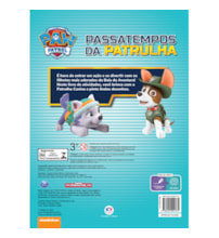 Livro Grampeado Patrulha Canina - Passatempos da Patrulha