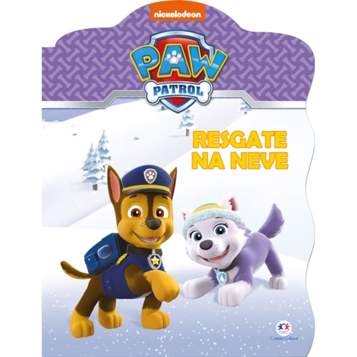 Livro Grampeado Patrulha Canina - Resgate na neve