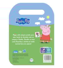 Livro Grampeado Peppa Pig - Brincando com cores