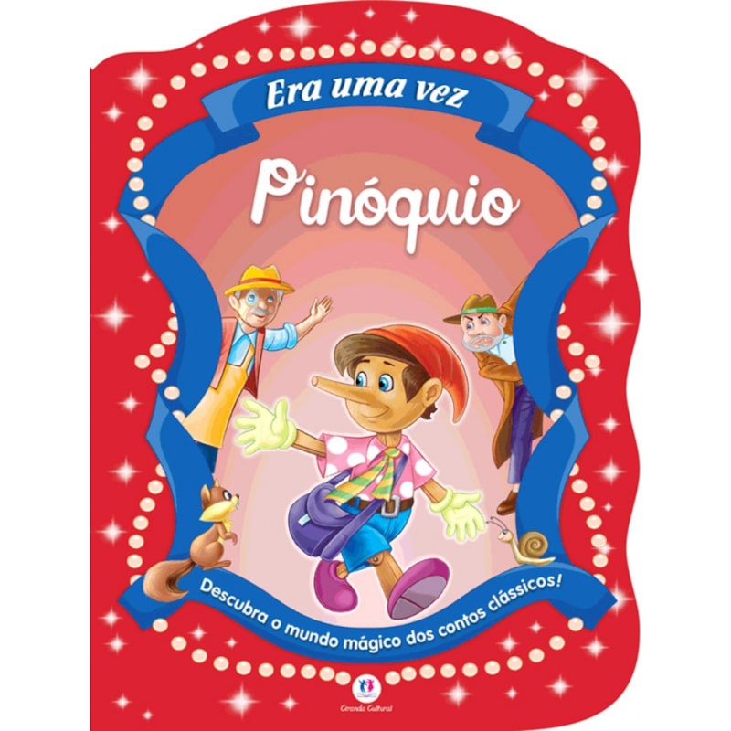 Livro Grampeado Pinóquio - Ciranda Cultural