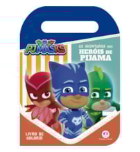 Livro Grampeado PJ Masks - As aventuras dos heróis de pijama