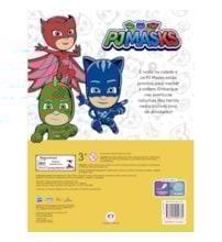 Livro Grampeado Pj Masks: Colorindo a noite