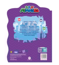 Livro Grampeado PJ Masks - O trem voador