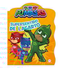 Livro Grampeado PJ Masks - Supersentido de lagarto