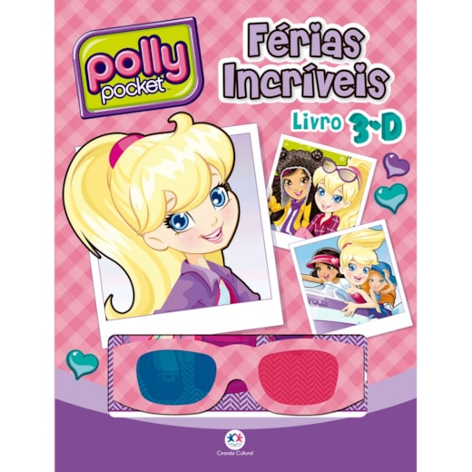Livro Grampeado Polly - Férias incríveis