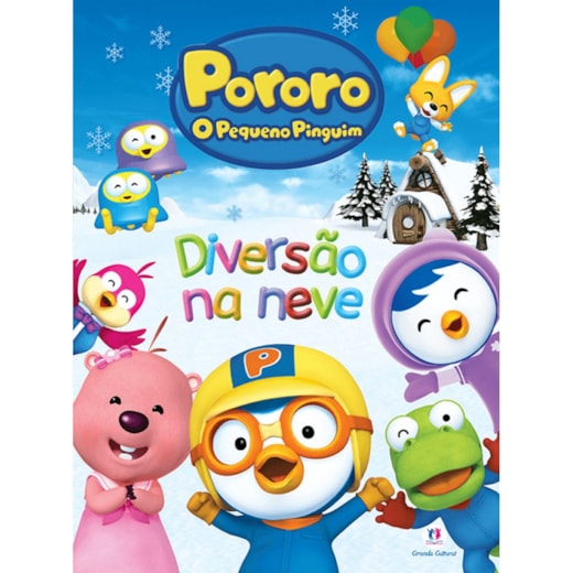 Livro Grampeado Pororo - Diversão na neve