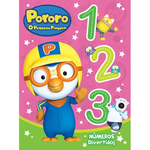 Livro Grampeado Pororo - Números divertidos