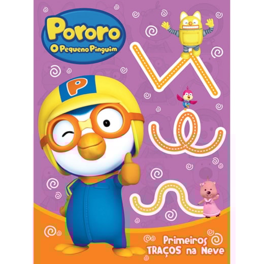 Livro Grampeado Pororo - Primeiros traços na neve