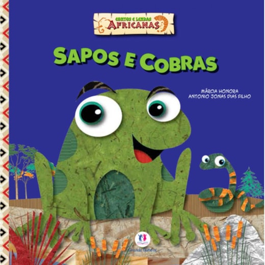 Livro Grampeado Sapos e cobras