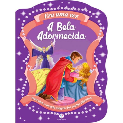 Livro Grampeado Sleeping Beauty - Die cut fairytale