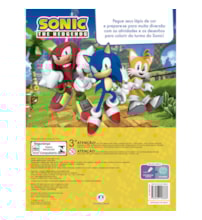 Livro Grampeado Sonic - Atividades e aventuras