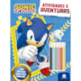 Livro Grampeado Sonic - Atividades e aventuras